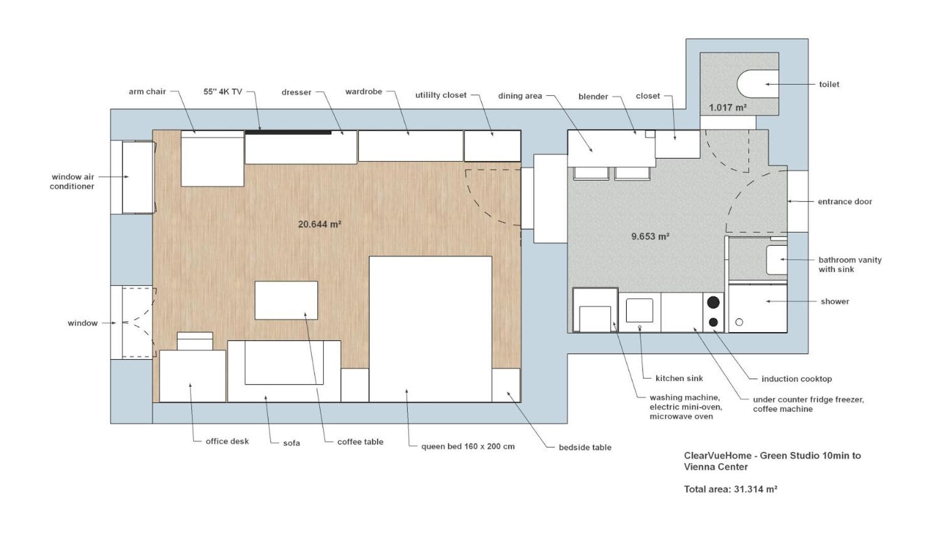 Clearvuehome - Green Studio 10Min To Vienna Center Kültér fotó